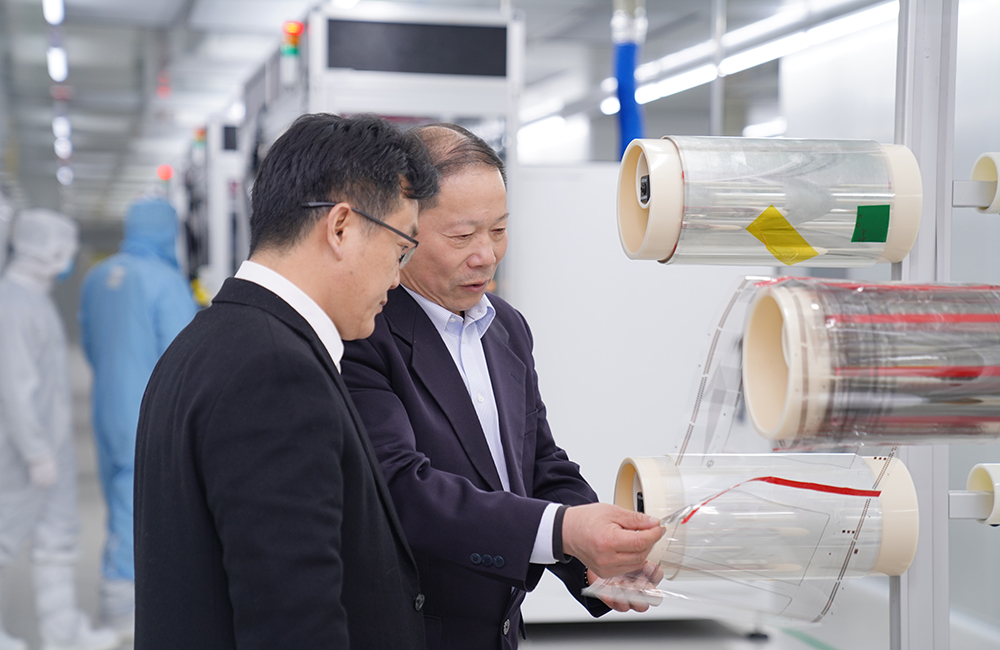 天寧經濟開發(fā)區(qū)黨工委曹書記參觀軟訊廠區(qū)